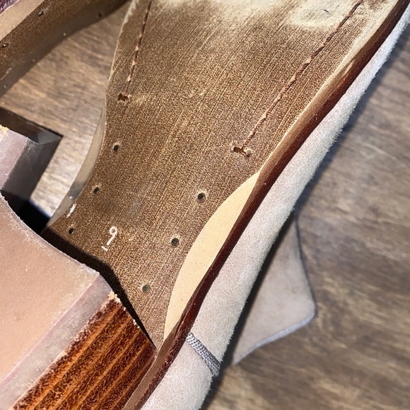 Sam Edelman 9M tan leather ankle booties - Picture 7 of 11